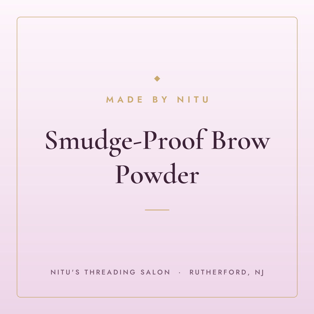 Smudge-Proof Brow Powder