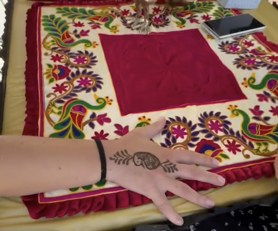 Henna Hand Tattoo